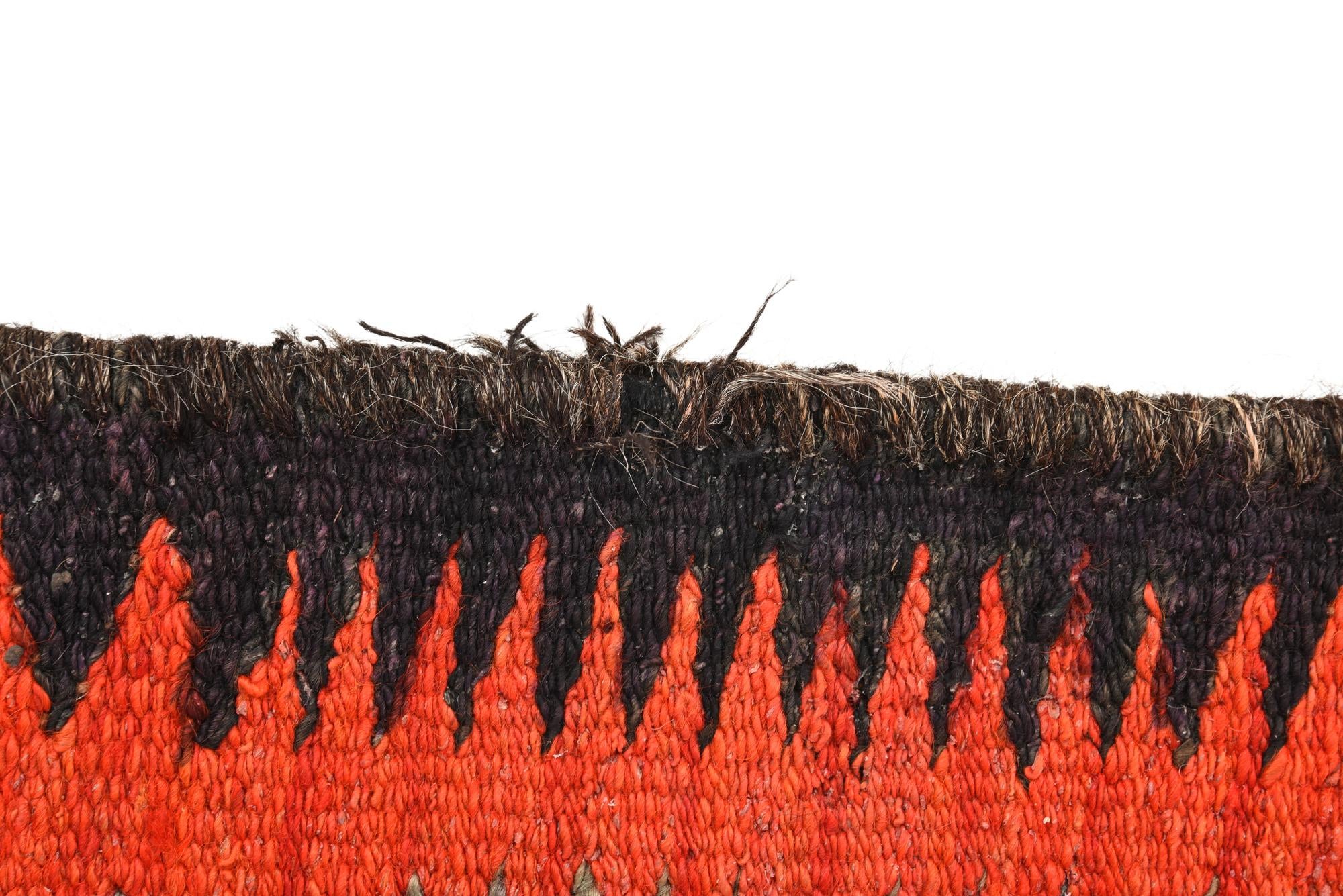 5' x 10' 7 Hand Woven Kilim Fars Wool Runner Rug