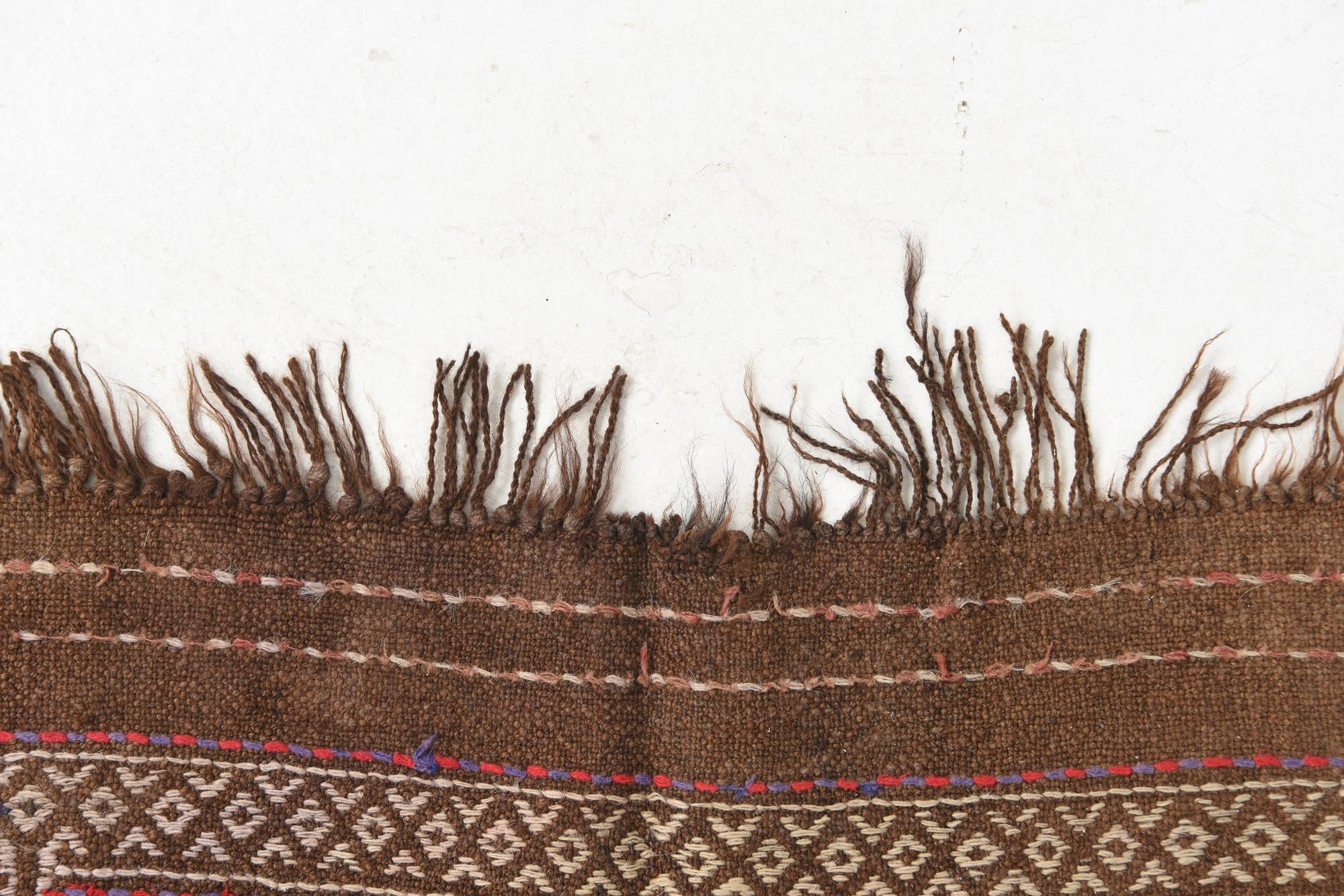 1' 10 x 6' 9 Hand Knotted Kilim Fars Persian Wool Runner Rug