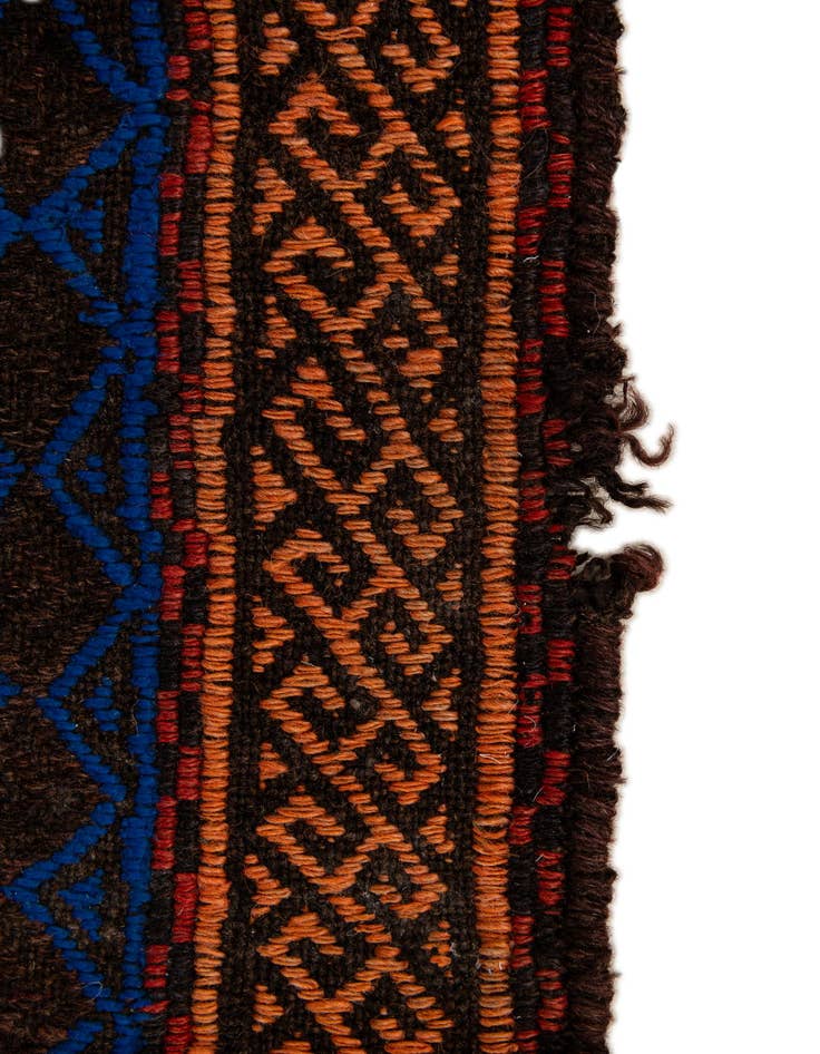 Detail image of 2' 3 x 7' 8  Hand Knotted Kilim Fars Persian Wool Runner Rug