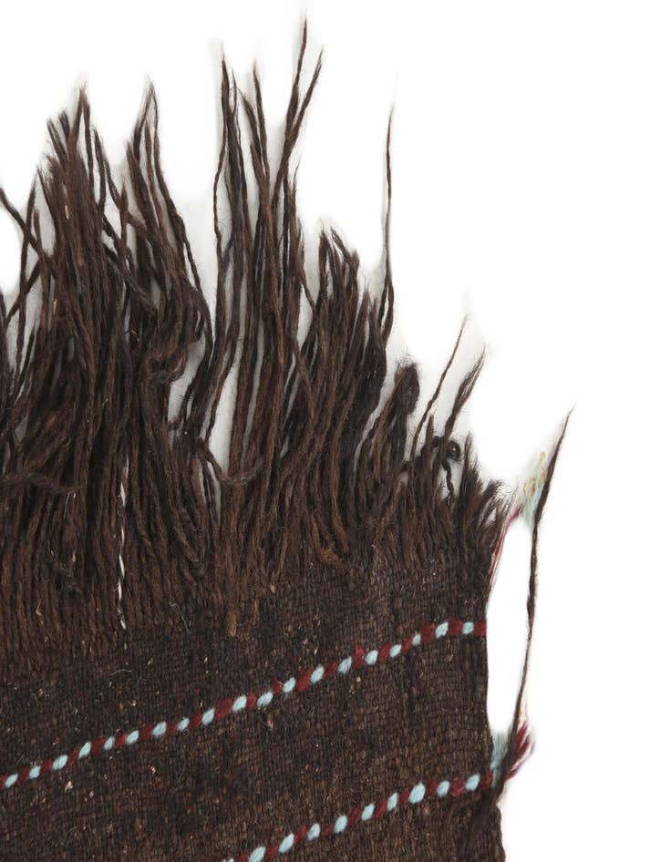 Detail image of 2' 3 x 8' 1  Hand Knotted Kilim Fars Persian Wool Runner Rug