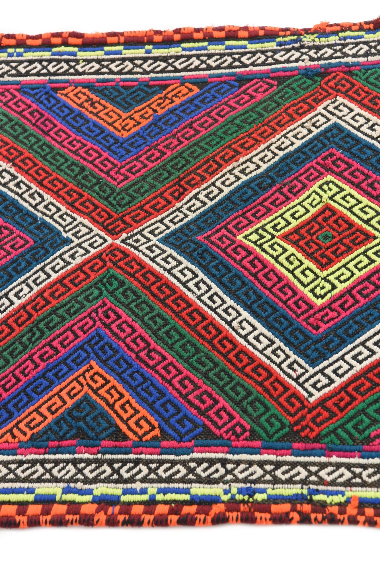 2' x 9' 9 Hand Knotted Kilim Fars Persian Wool Runner Rug