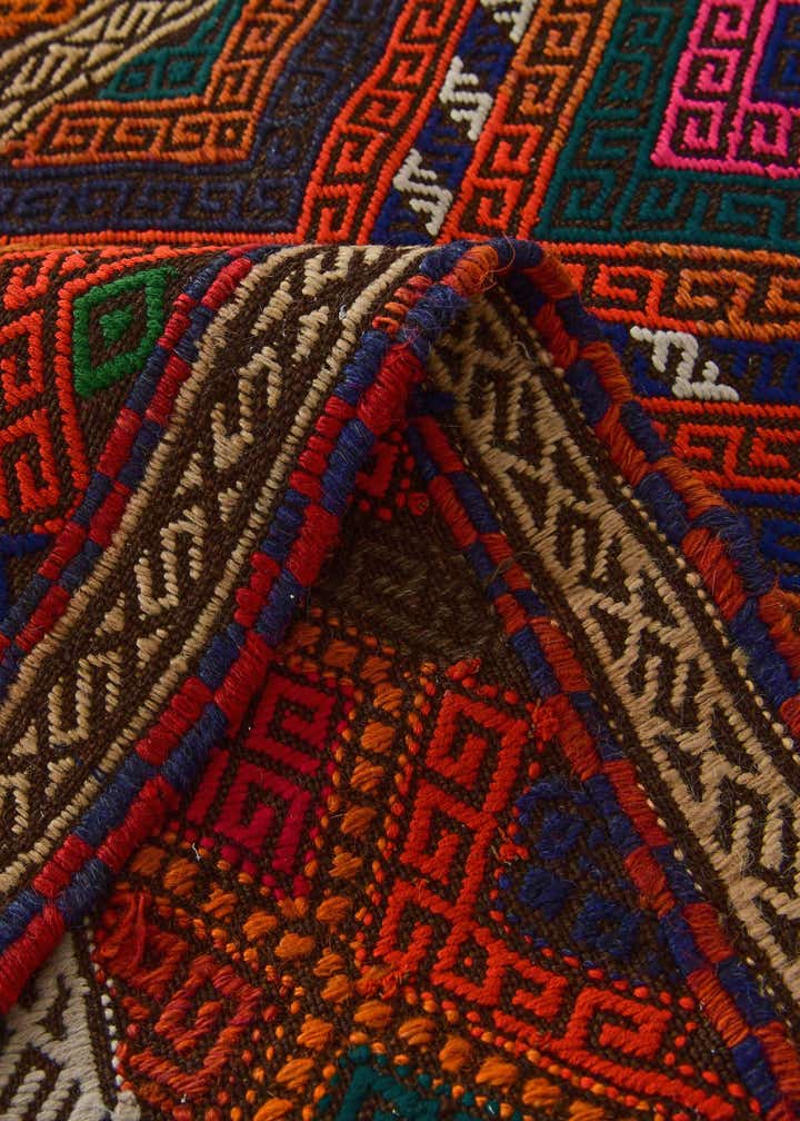 2' 3 x 8' 7 Hand Knotted Kilim Fars Persian Wool Runner Rug