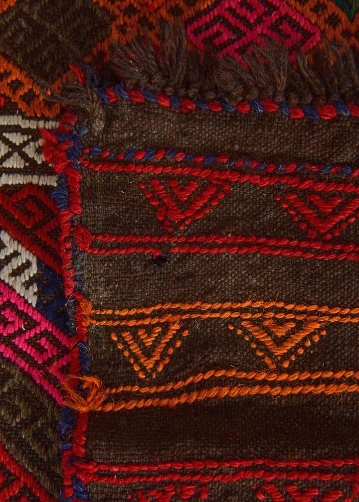 2' 3 x 8' 7 Hand Knotted Kilim Fars Persian Wool Runner Rug