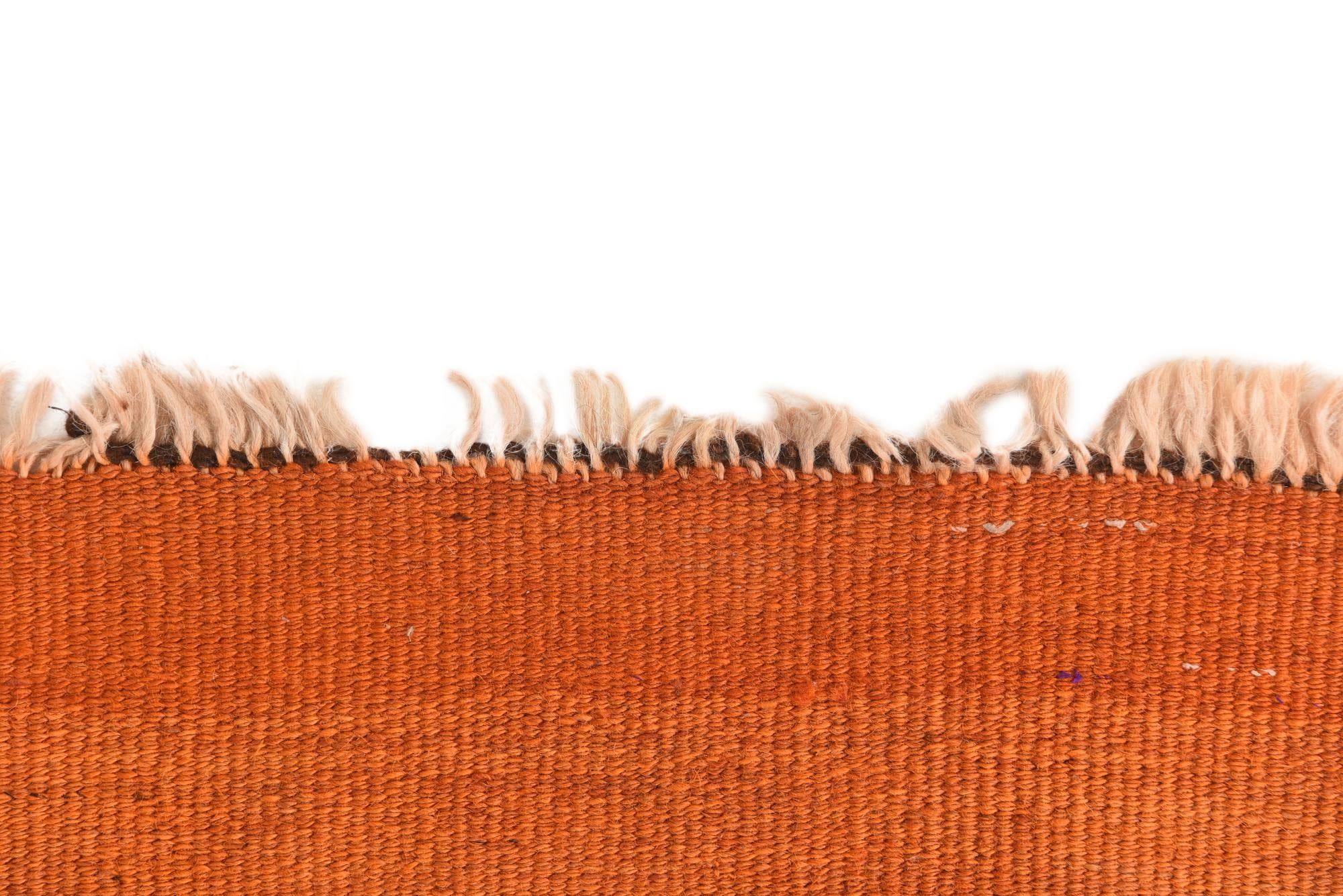 6' 3 x 9' 4 Hand Woven Kilim Fars Wool Runner Rug