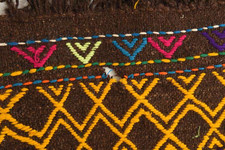 2' 3 x 7' 8 Hand Woven Kilim Fars Wool Runner Rug