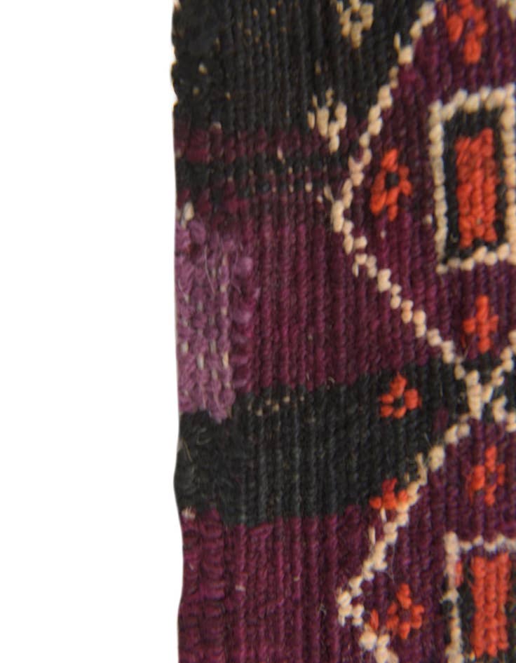 Detail image of 3' 10 x 10' 1  Hand Woven Kilim Fars Wool Runner Rug