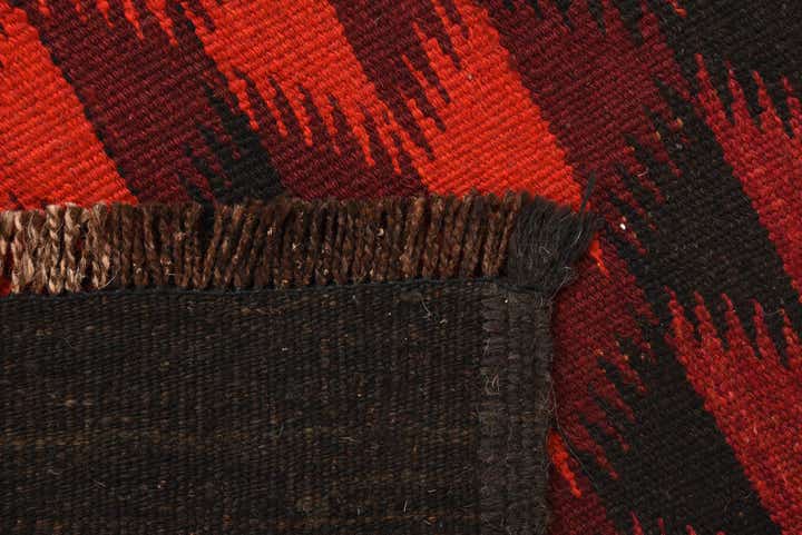 65cm x 425cm Hand Woven Kilim Fars Wool Runner Rug
