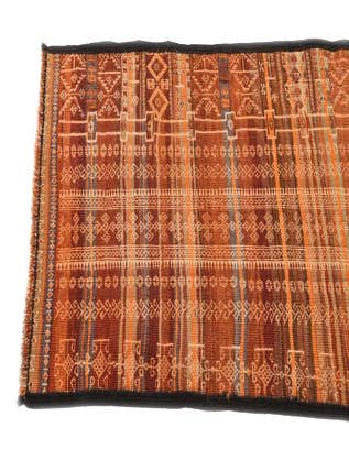 Detail image of 2' 2 x 10' 11  Hand Woven Kilim Fars Wool Runner Rug