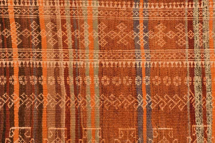2' 2 x 10' 11 Hand Woven Kilim Fars Wool Runner Rug