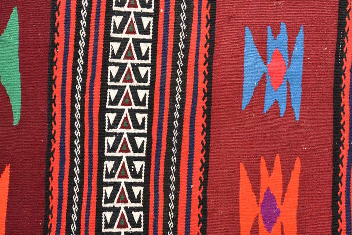 1' 10 x 10' 2 Hand Woven Kilim Fars Wool Runner Rug