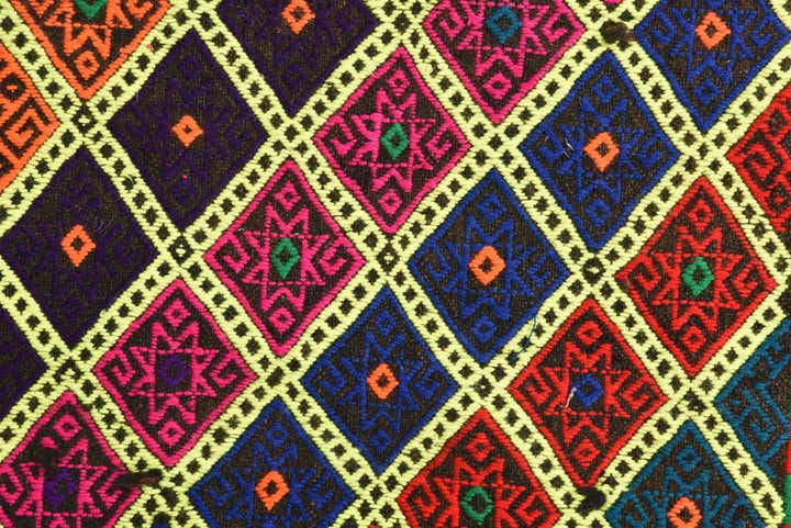 2' 5 x 8' 9 Hand Woven Kilim Fars Wool Runner Rug