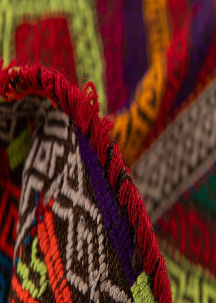 2' 1 x 7' 2 Hand Woven Kilim Fars Wool Runner Rug