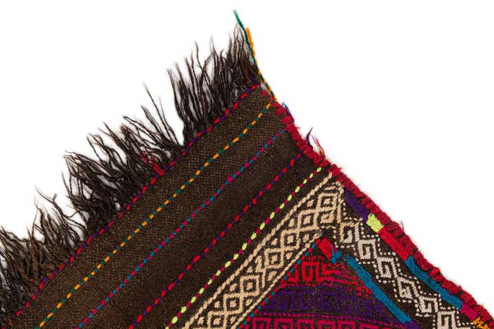 2' 1 x 7' 2 Hand Woven Kilim Fars Wool Runner Rug