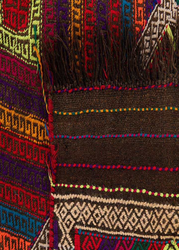 2' 1 x 7' 2 Hand Woven Kilim Fars Wool Runner Rug