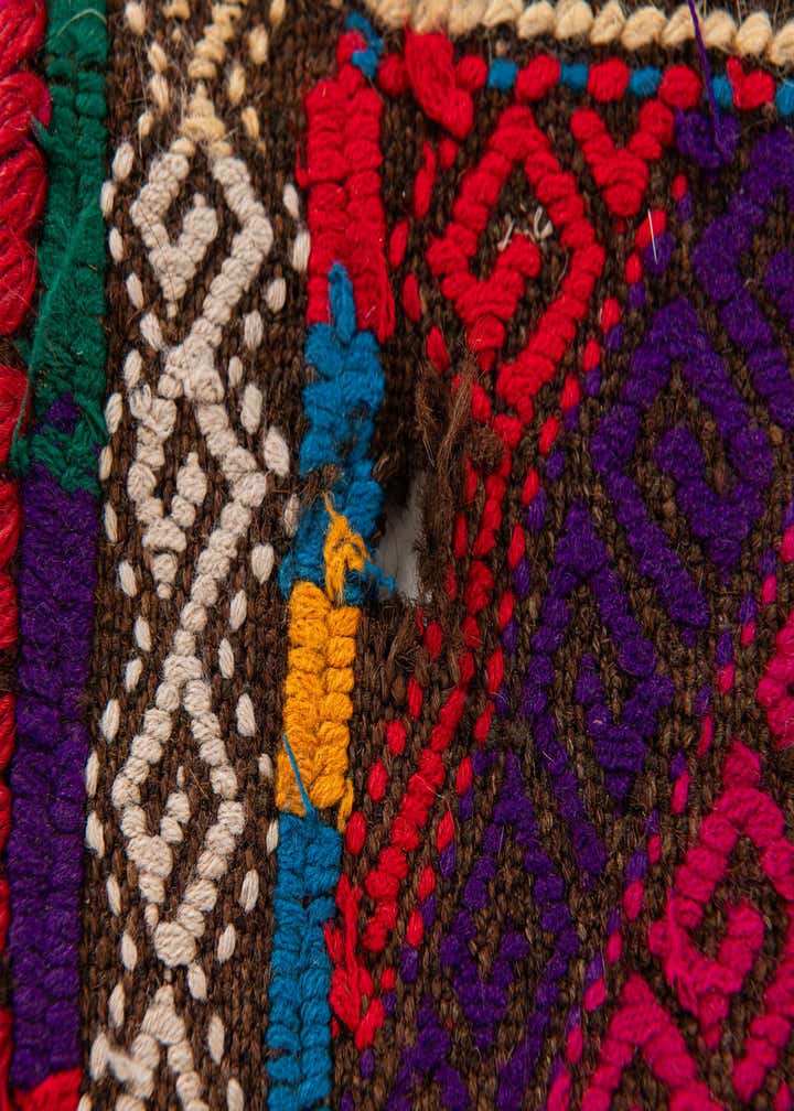 2' 1 x 7' 2 Hand Woven Kilim Fars Wool Runner Rug