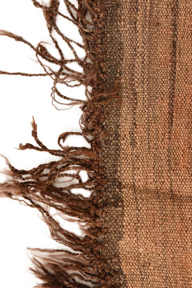 6' 1 x 12' Hand Woven Kilim Fars Wool Runner Rug