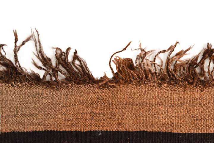 6' 1 x 12' Hand Woven Kilim Fars Wool Runner Rug