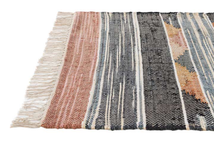 2' 4 x 11' 2 Hand Woven Kilim Jute Runner Rug