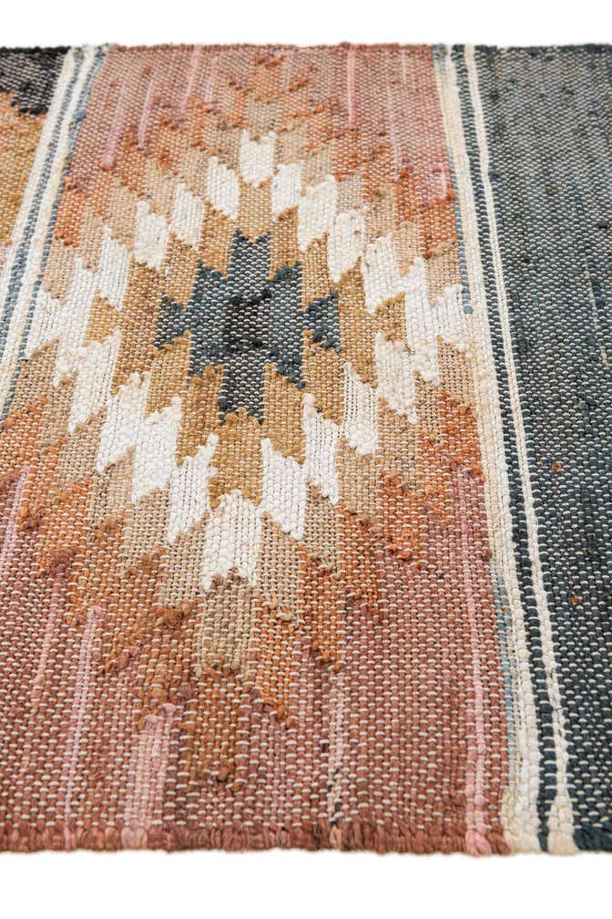 2' 4 x 11' 2 Hand Woven Kilim Jute Runner Rug