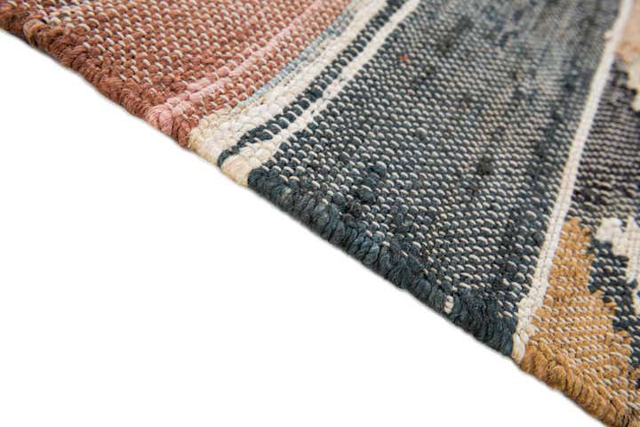 2' 4 x 11' 2 Hand Woven Kilim Jute Runner Rug