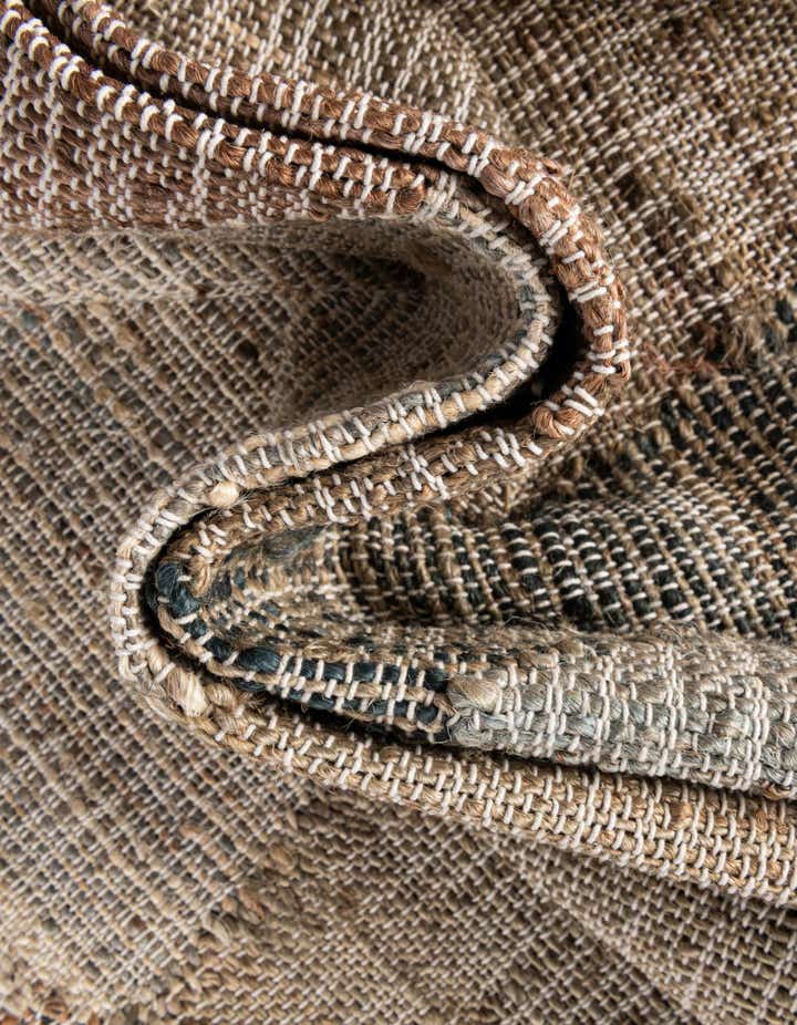 2' x 5' 1 Hand Woven Kilim Jute Runner Rug