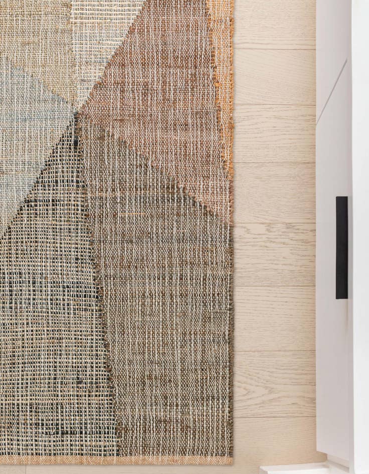 Detail image of 2' x 6' 1  Hand Woven Kilim Jute Runner Rug
