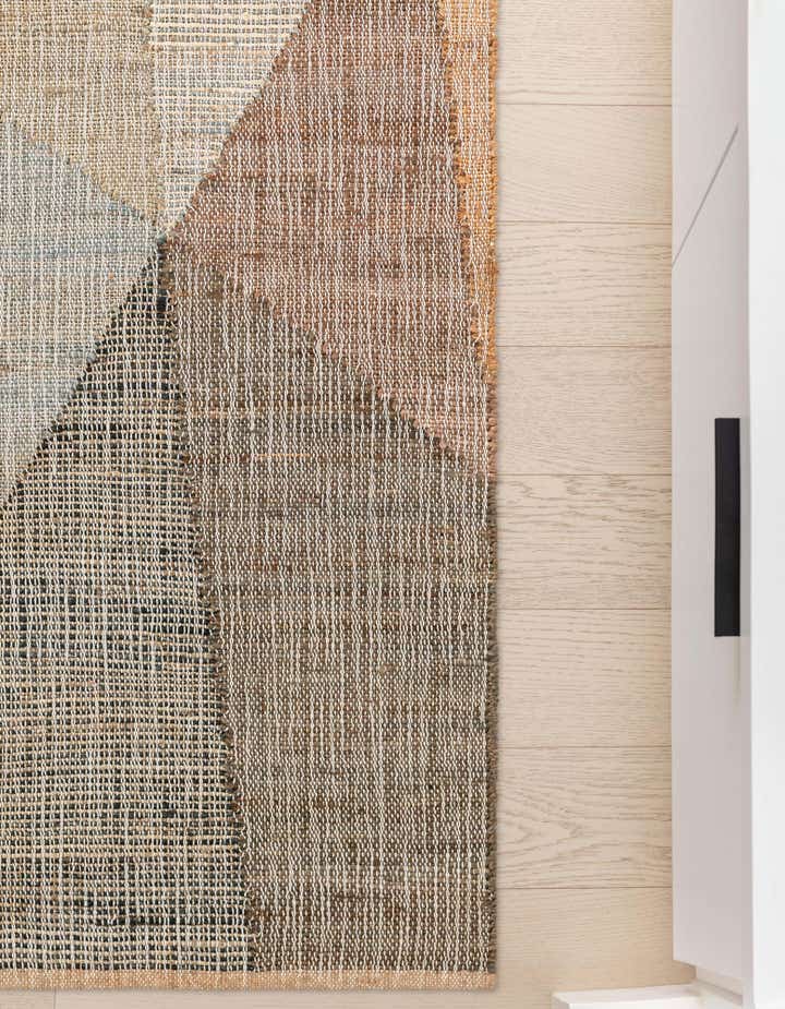 2' x 5' 1 Hand Woven Kilim Jute Runner Rug
