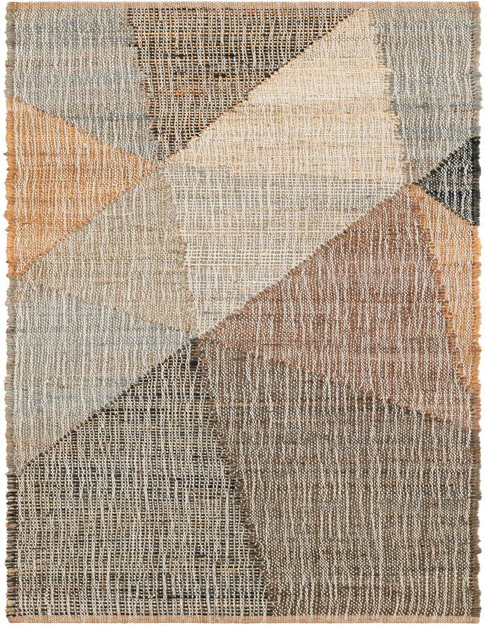 Detail image of 2' x 6' 1 Hand Woven Kilim Jute Runner Rug