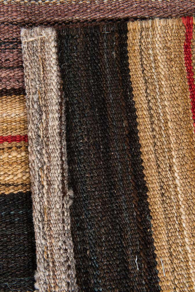2' 8 x 9' 4 Hand Woven Kilim Modern Wool Runner Rug