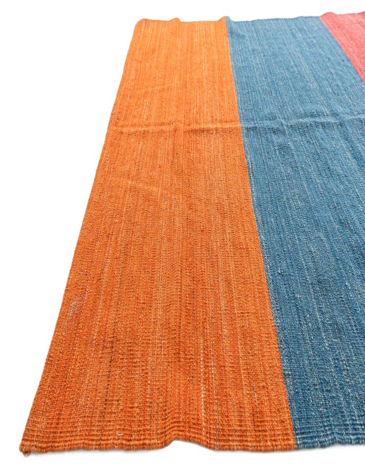 Detail image of 5' x 13' 4  Hand Woven Kilim Modern Wool Runner Rug