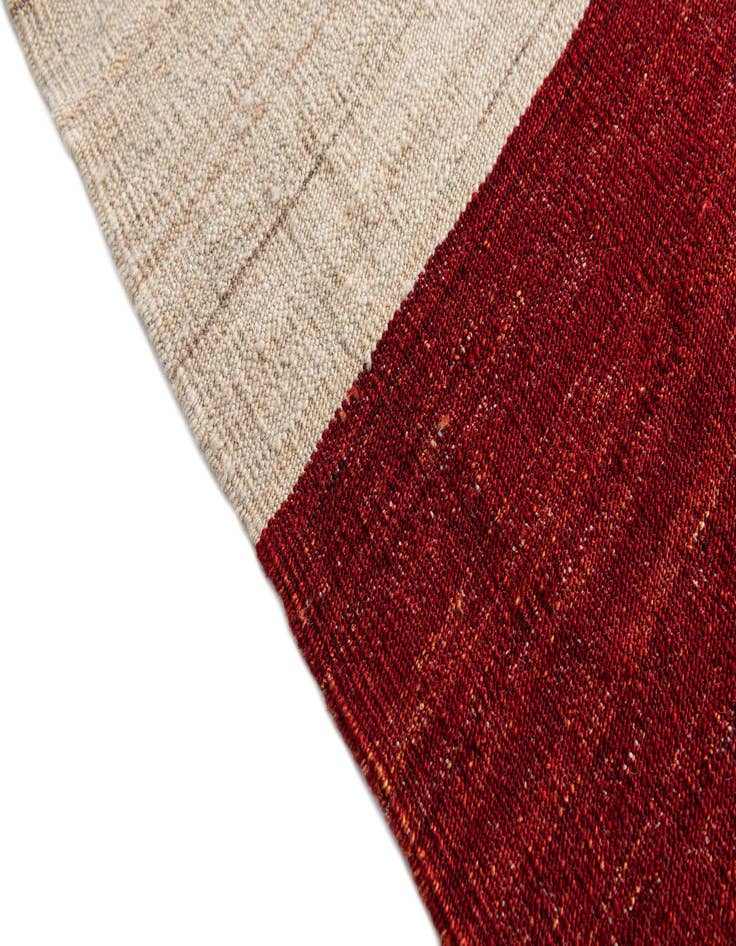 Detail image of 5' x 13' 4  Hand Woven Kilim Modern Wool Runner Rug