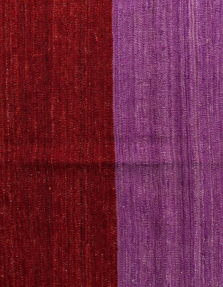 Detail image of 5' x 13' 4  Hand Woven Kilim Modern Wool Runner Rug