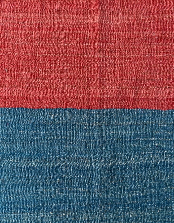 Detail image of 5' x 13' 4  Hand Woven Kilim Modern Wool Runner Rug