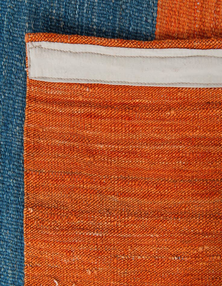 Detail image of 5' x 13' 4  Hand Woven Kilim Modern Wool Runner Rug