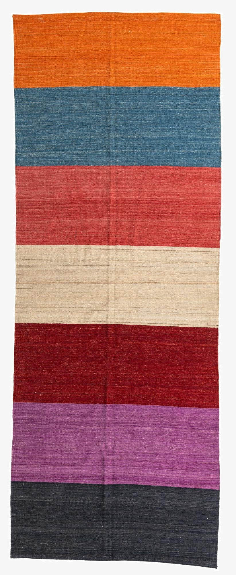 5' x 13' 4  Hand Woven Kilim Modern Wool Runner Rug