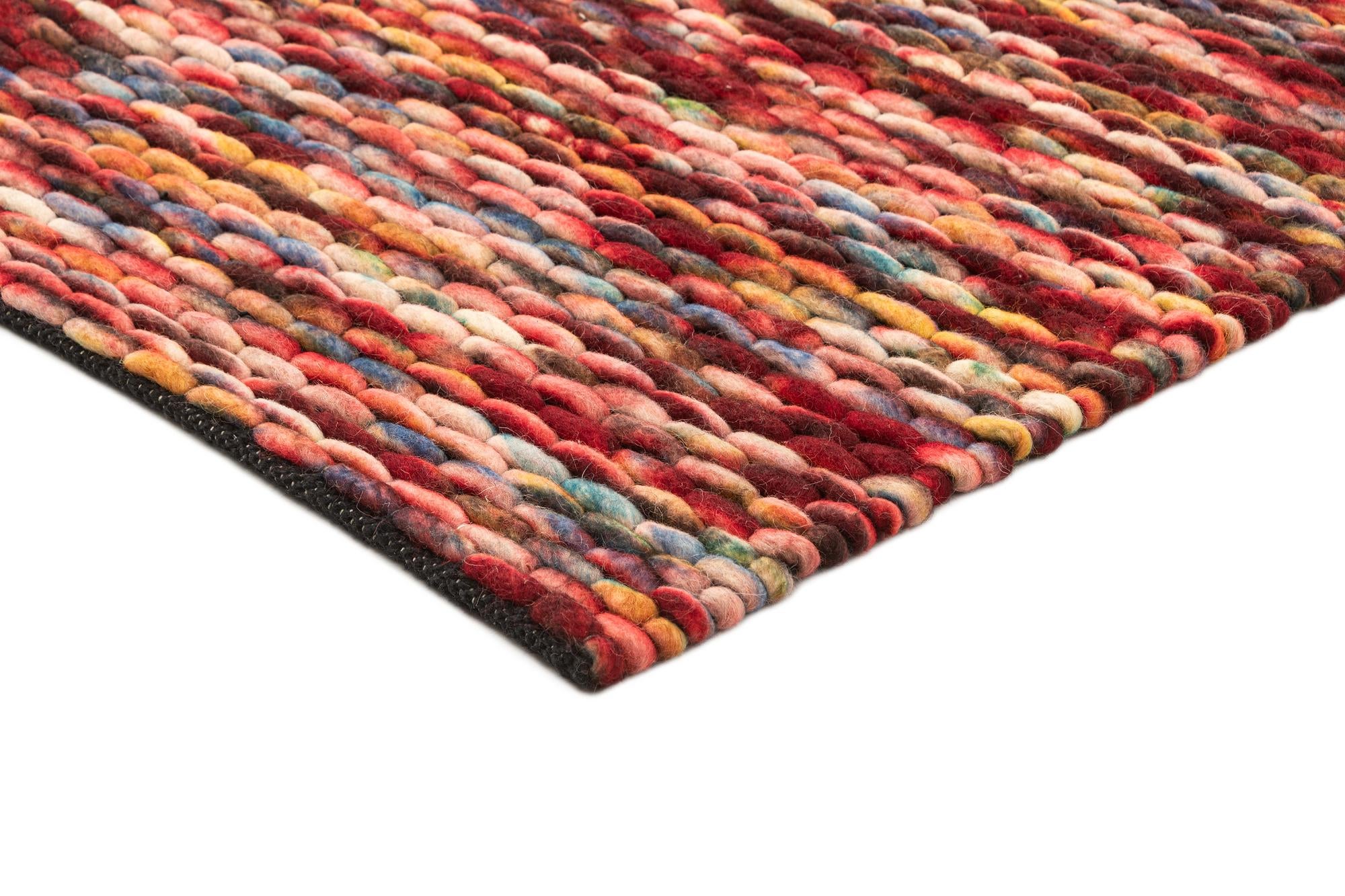 65cm x 135cm Tejido a mano Lana New Zealand Wool Alfombra Pasillera