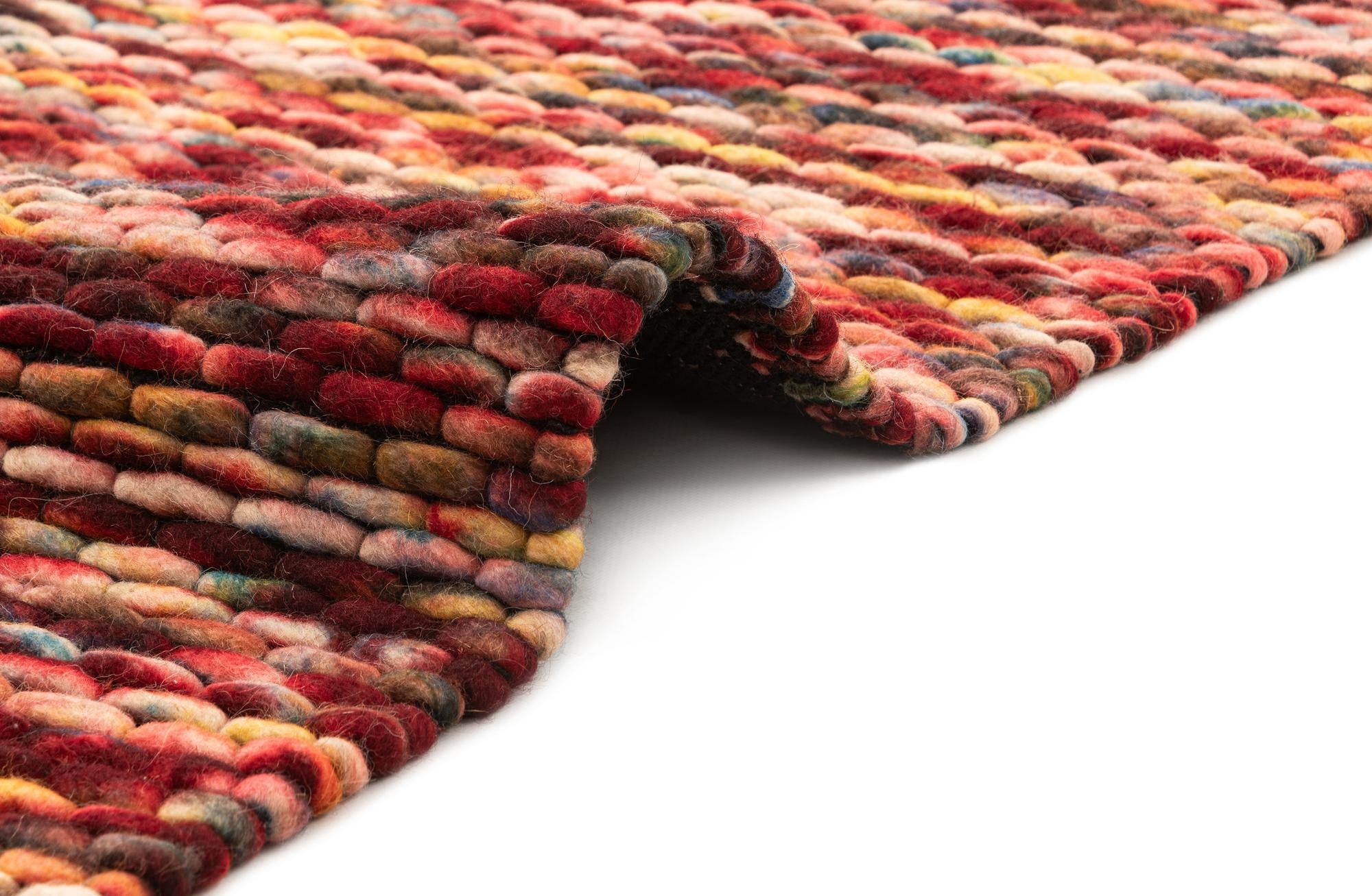 65cm x 135cm Tejido a mano Lana New Zealand Wool Alfombra Pasillera