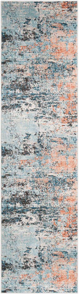 Detail image of 2' 7 x 10' Leipzig Runner Rug