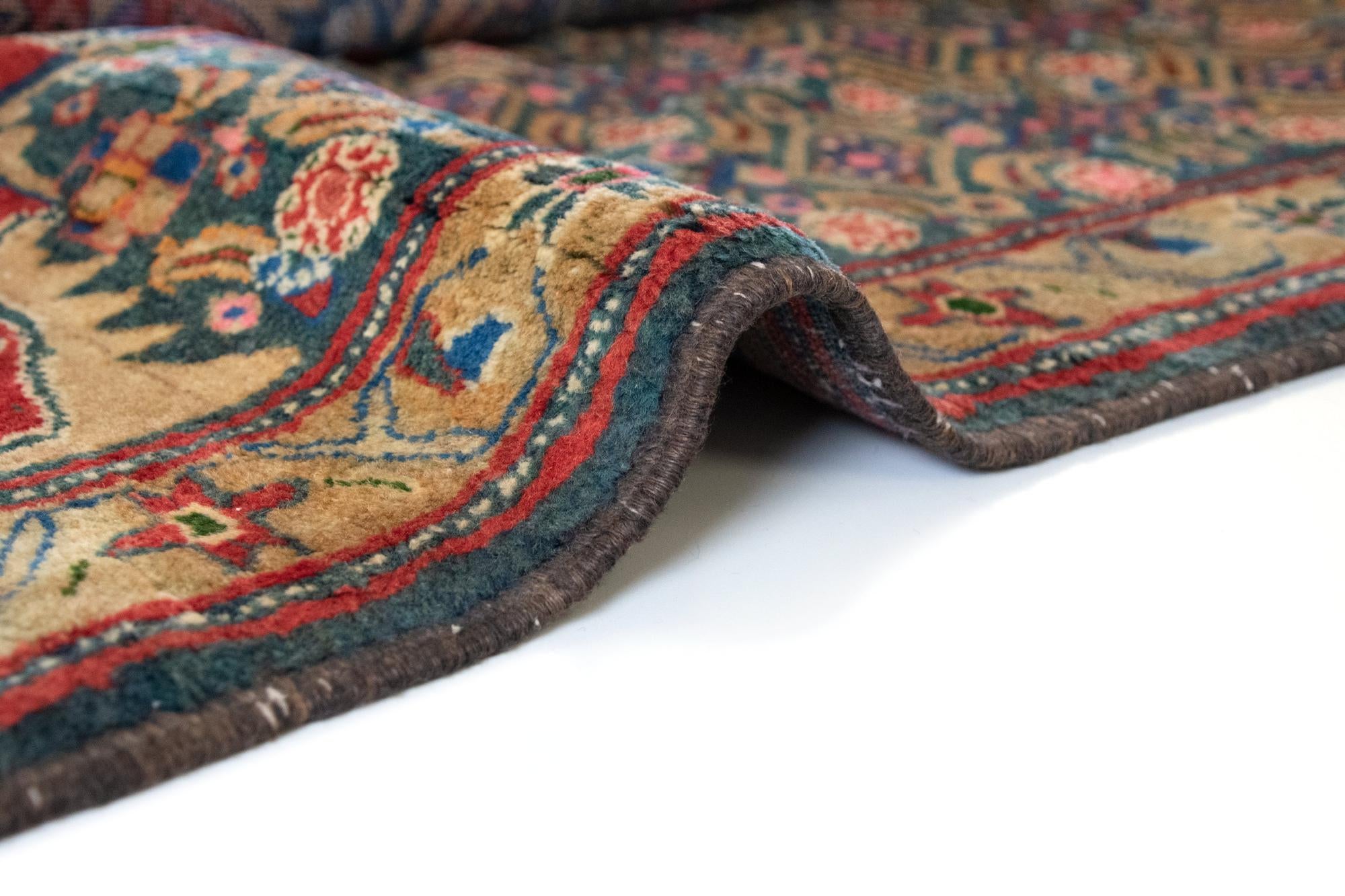 4' 6 x 9' 7 Hand Knotted Liliyan Persian Wool Runner Rug