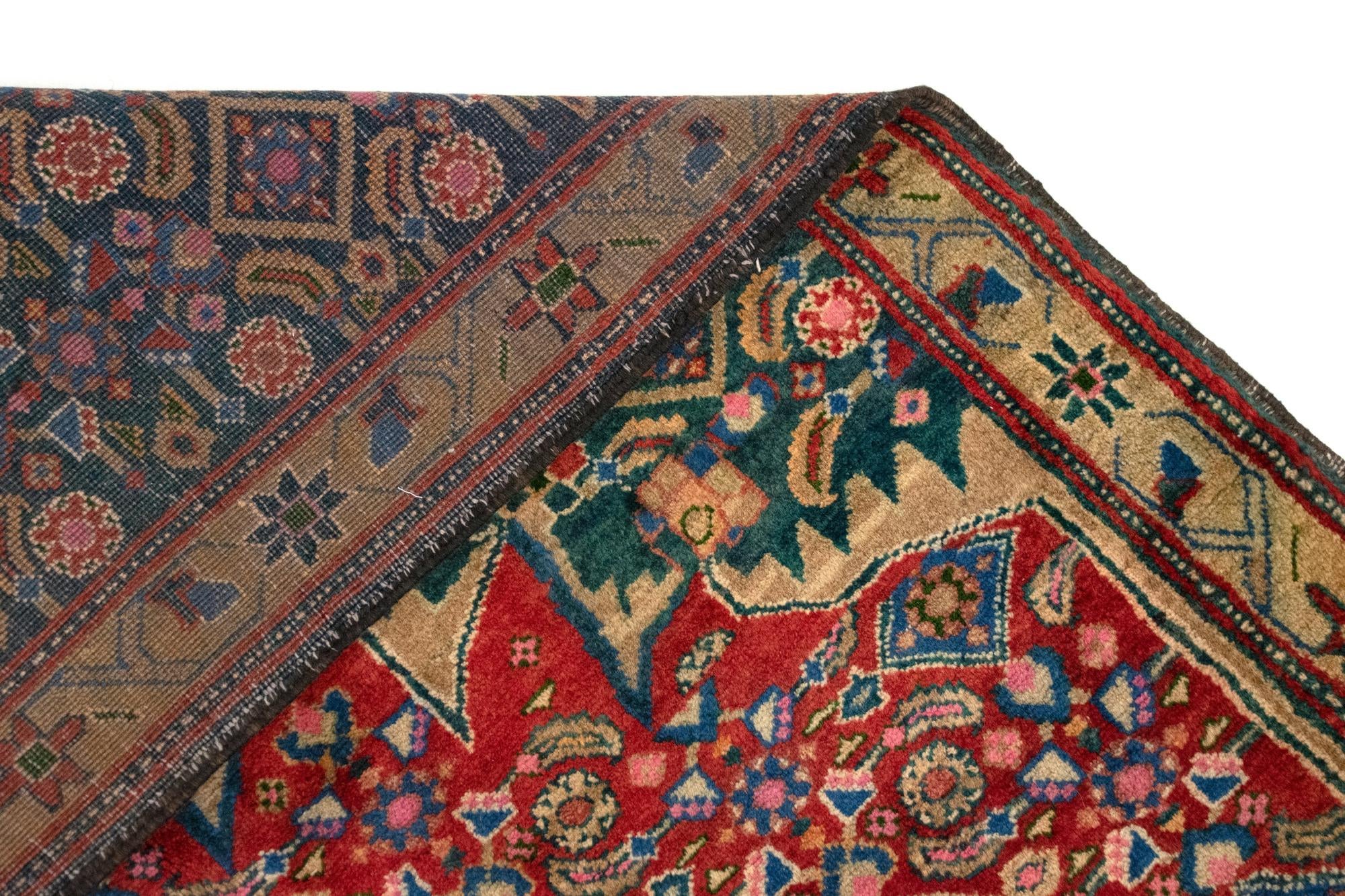 4' 6 x 9' 7 Hand Knotted Liliyan Persian Wool Runner Rug