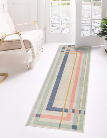 2' x 10' Lotus Runner Rug