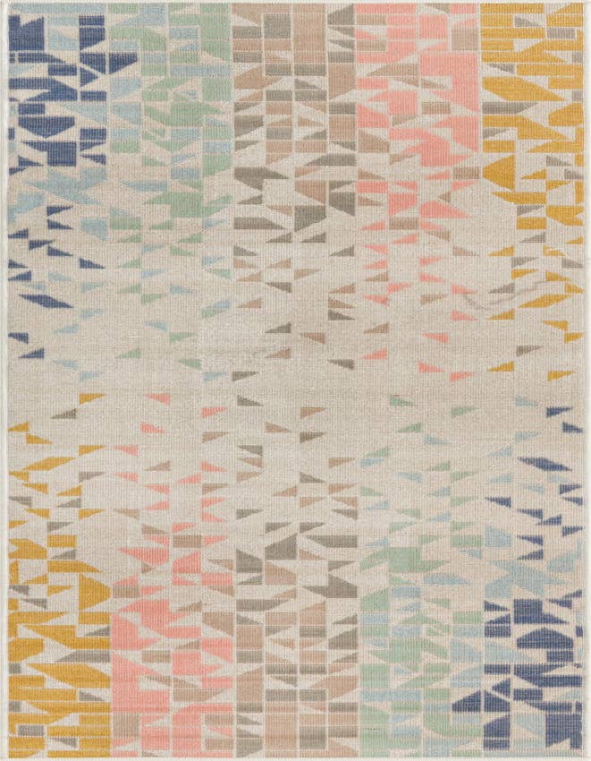 Detail image of 2' x 6' Lotus Runner Rug