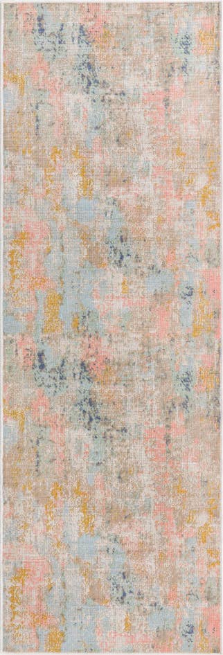 Detail image of 2' x 6' Lotus Runner Rug