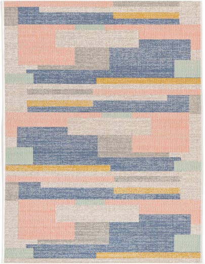 Detail image of 2' x 10' Lotus Runner Rug