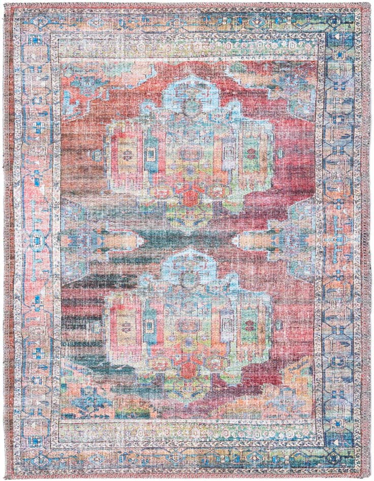 Detail image of 2' x 4' Washable Maahru Runner Rug