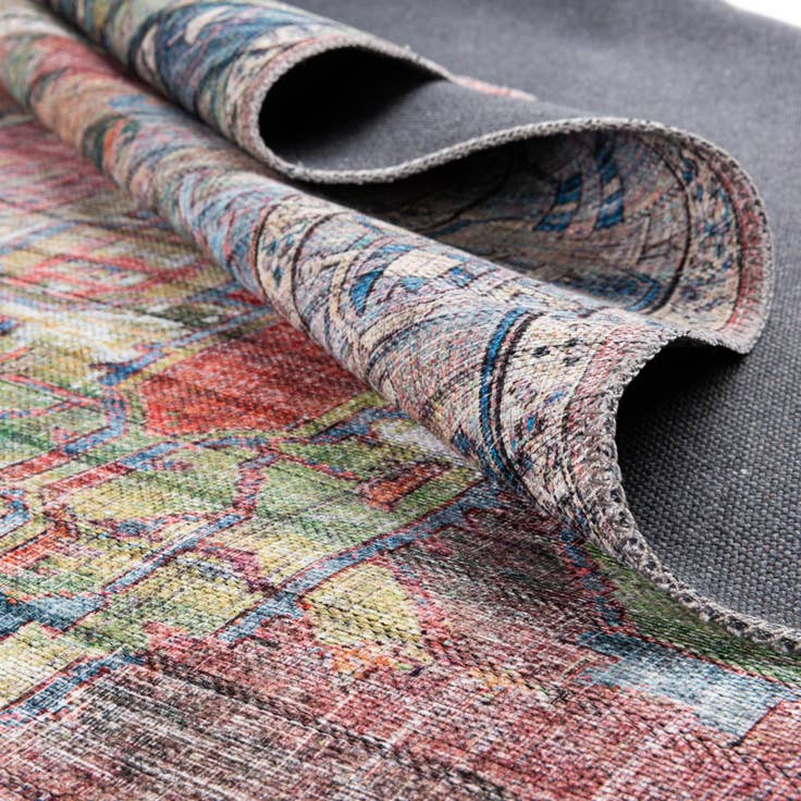 Detail image of 2' 7 x 13' Washable Maahru Runner Rug