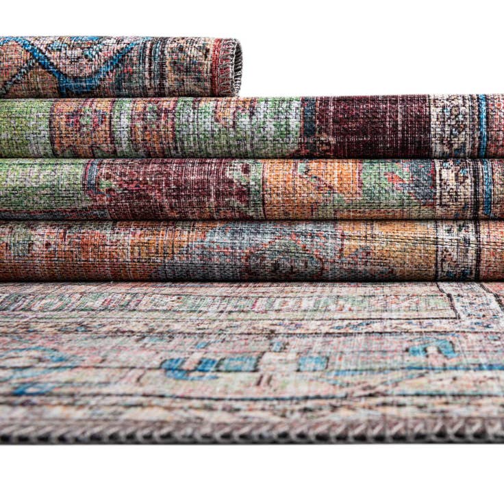 Detail image of 2' 7 x 13' Washable Maahru Runner Rug