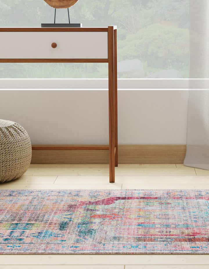 2' 7 x 13' Washable Maahru Runner Rug