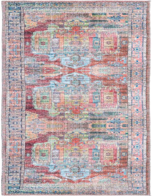 Detail image of 2' x 8' Washable Maahru Runner Rug