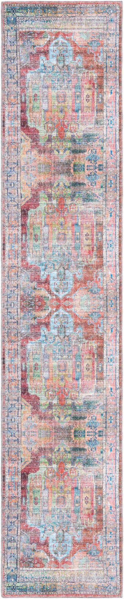 2' 7 x 13' Washable Maahru Runner Rug